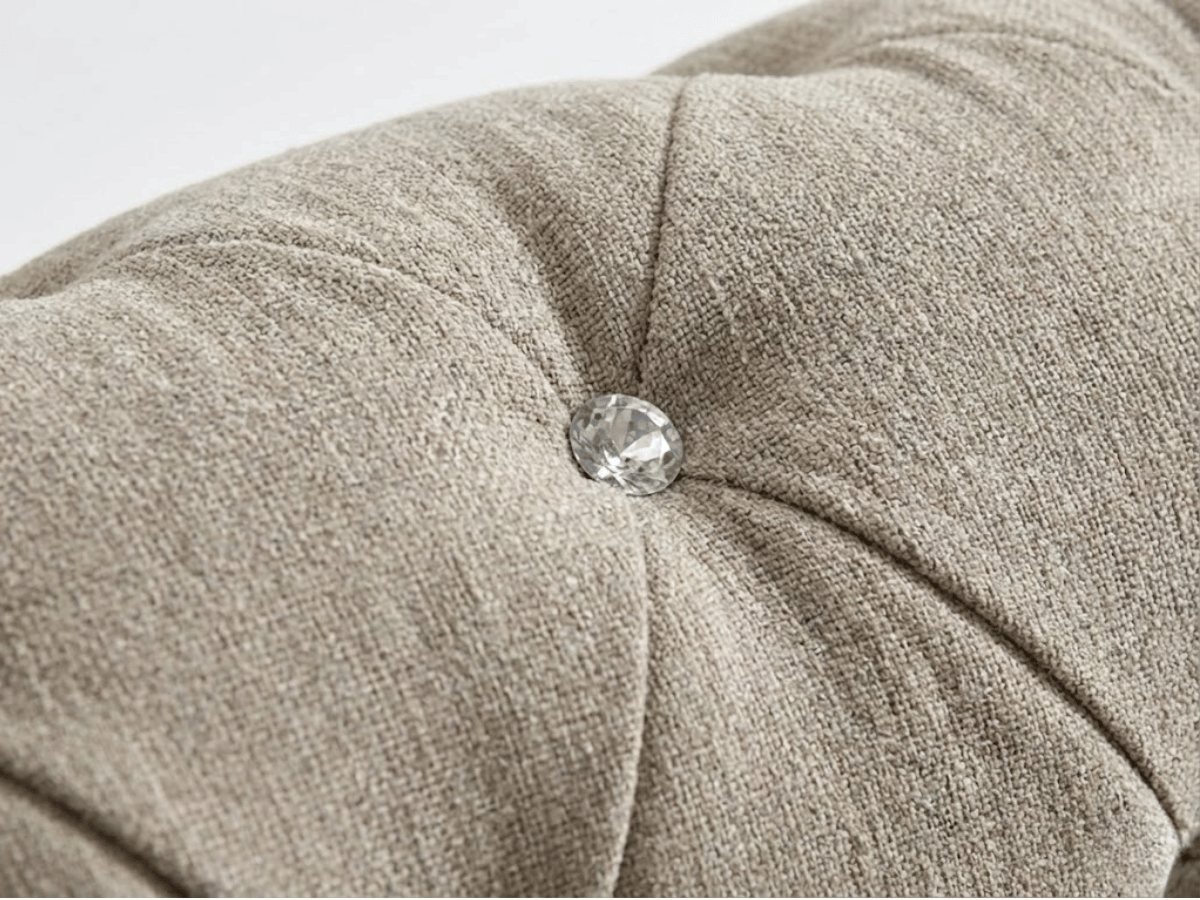 Cama Lisa – Cama tapizada con somier de láminas incluido