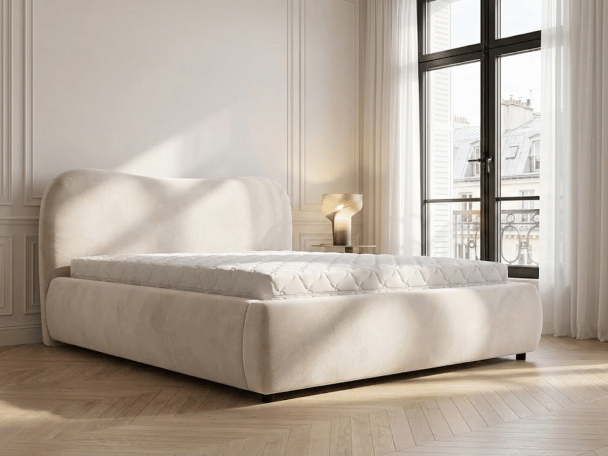 Lit coffre design - INES