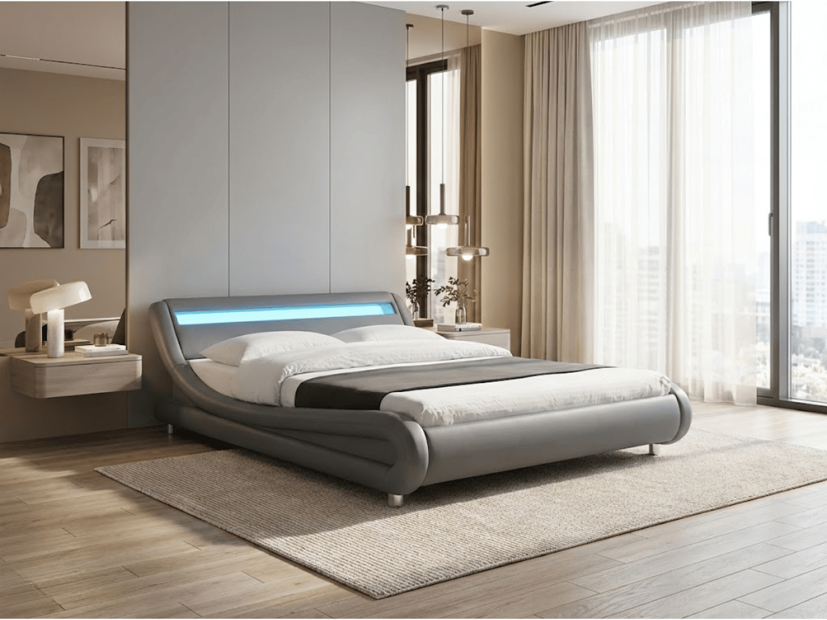 Lit design avec Led - DIANE