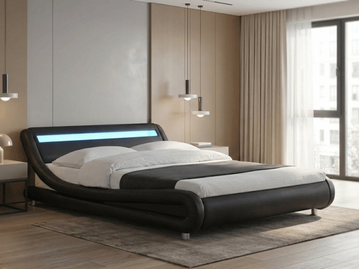 Lit design avec Led - DIANE