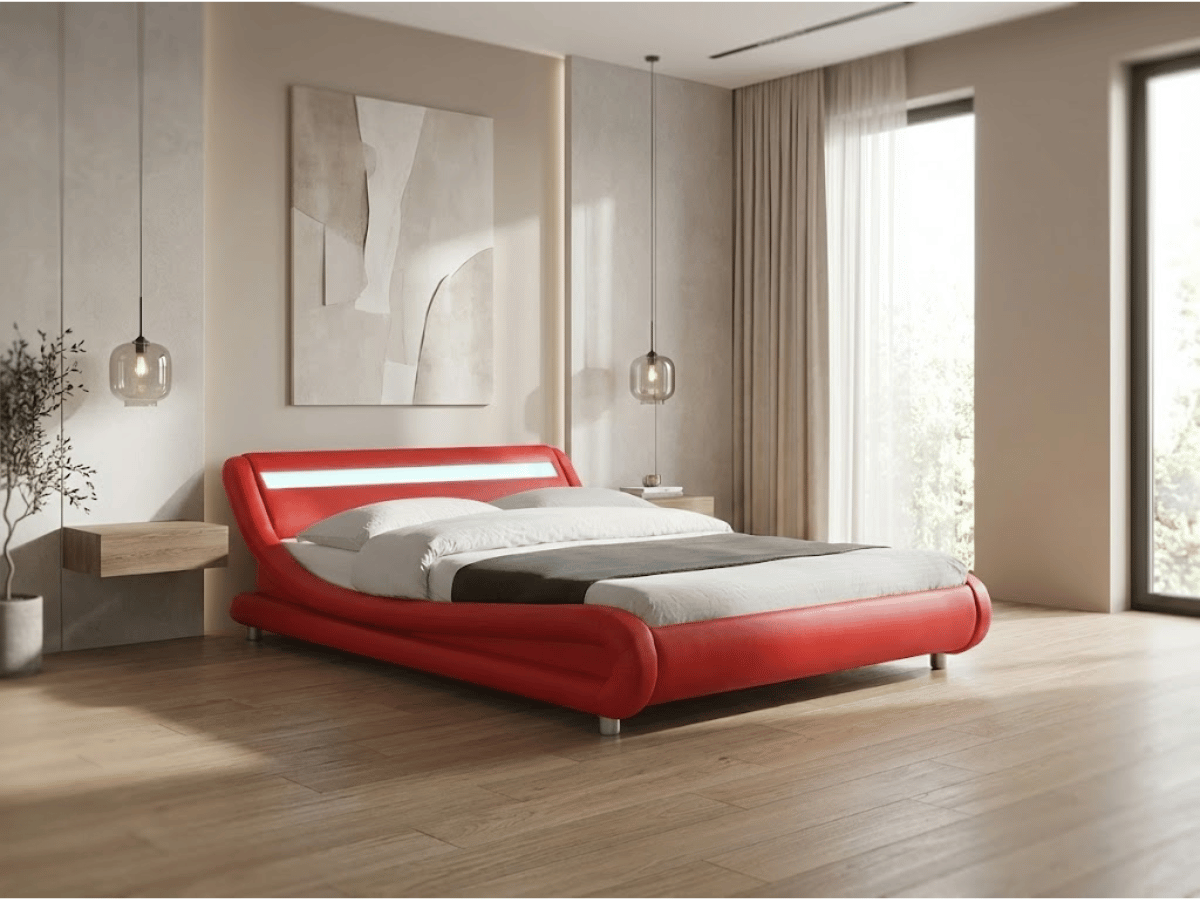 Lit design avec Led - DIANE