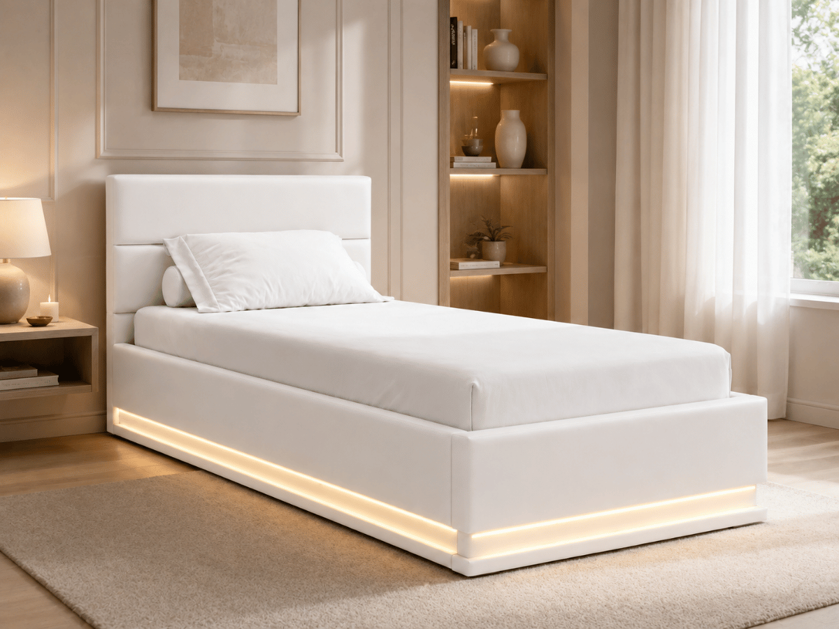 Lit coffre avec led - DARMON