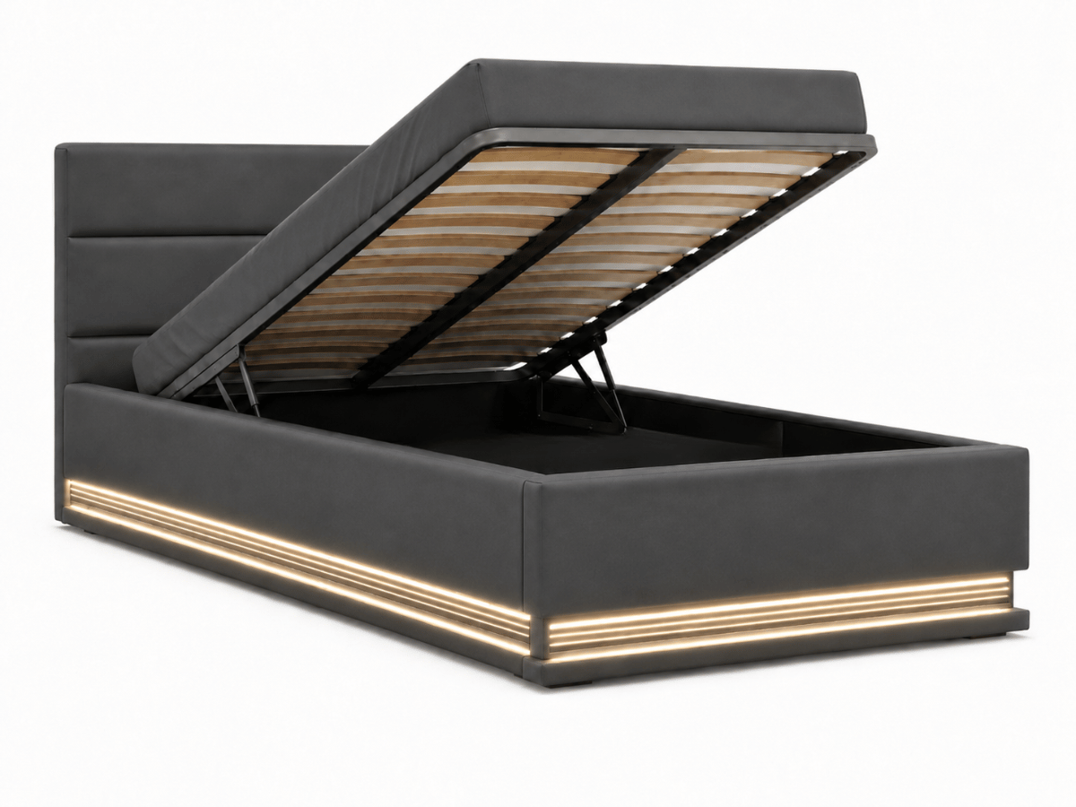 Lit coffre avec led - DARMON