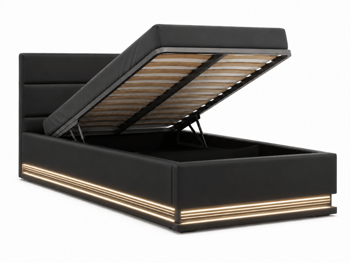 Lit coffre avec led - DARMON