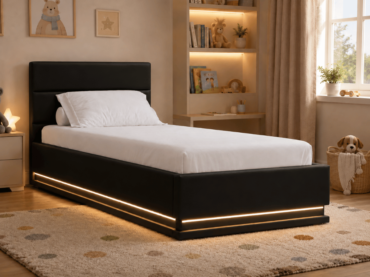 Lit coffre avec led - DARMON