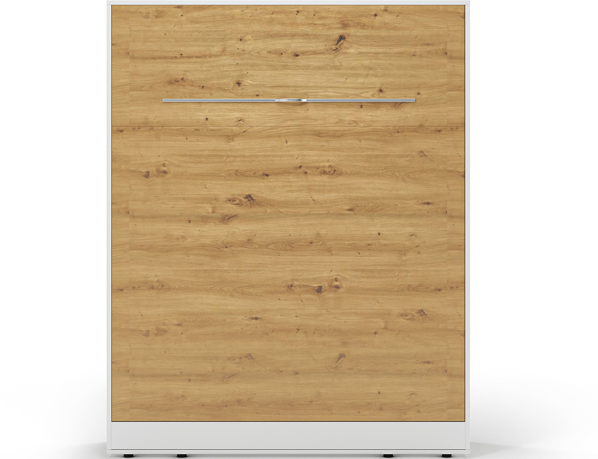 Lit escamotable NEO – armoire lit murale verticale avec rangements