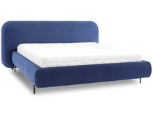 Tissu bleu
