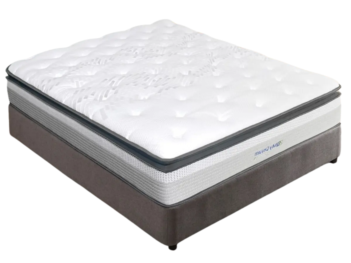 Matelas avec sur-matelas intégré épaisseur 33CM - EVEREST   180x200