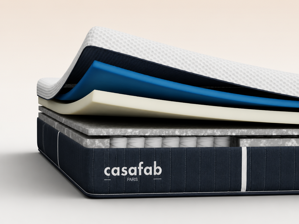 Matelas à ressorts ensachés épaisseur 25 cm - DENALI