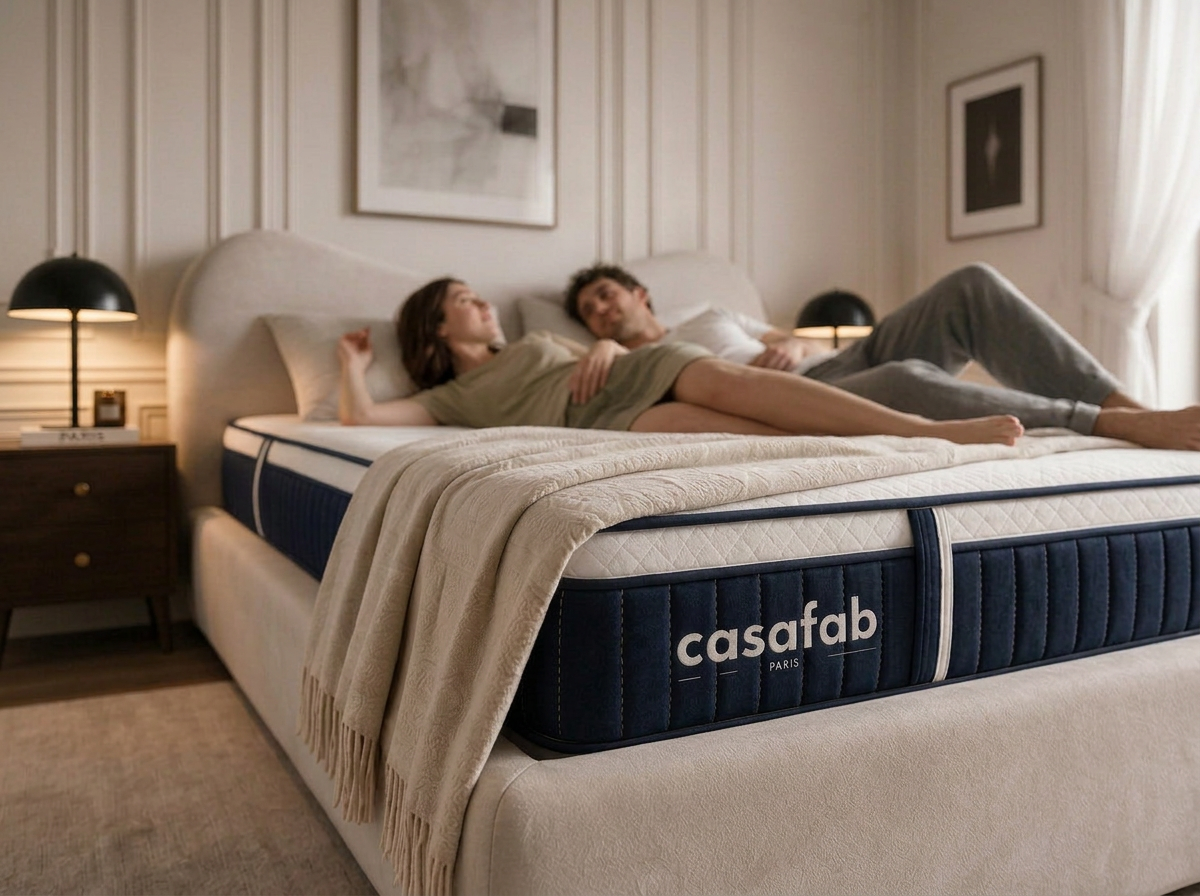 Matelas à ressorts ensachés épaisseur 25 cm - DENALI