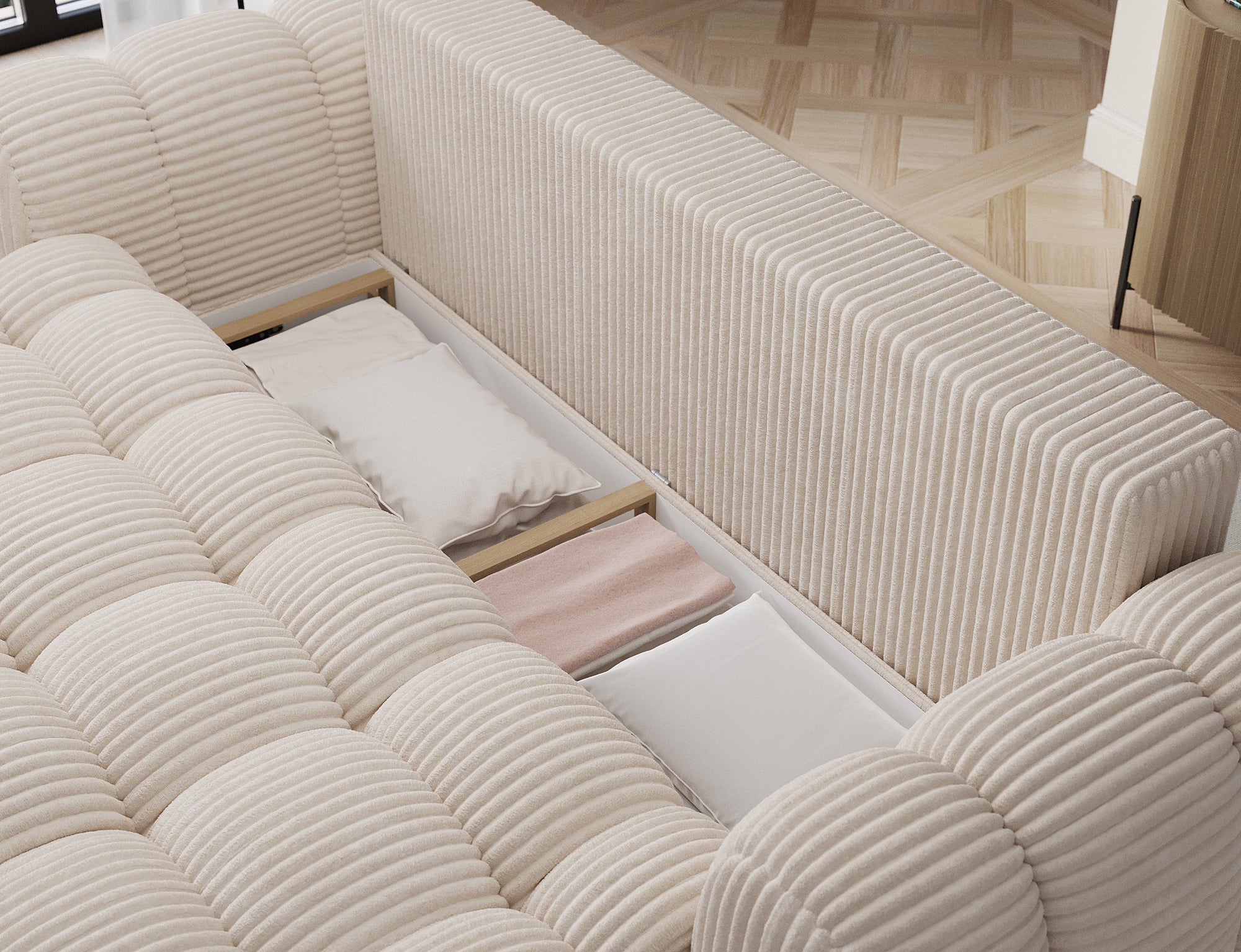 Saint-Germain – Canapé Convertible Design avec Couchage Pratique