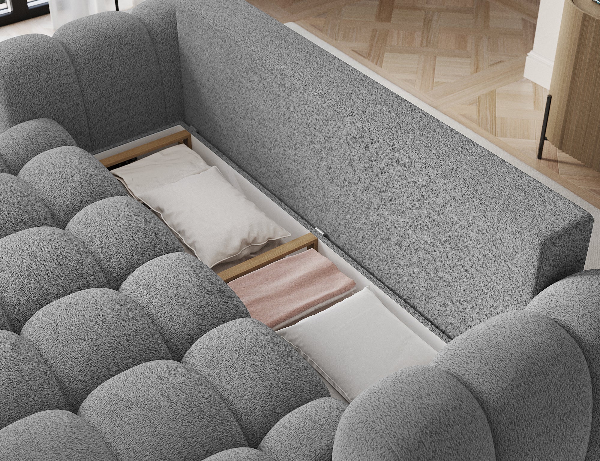 Saint-Germain – Canapé Convertible Design avec Couchage Pratique