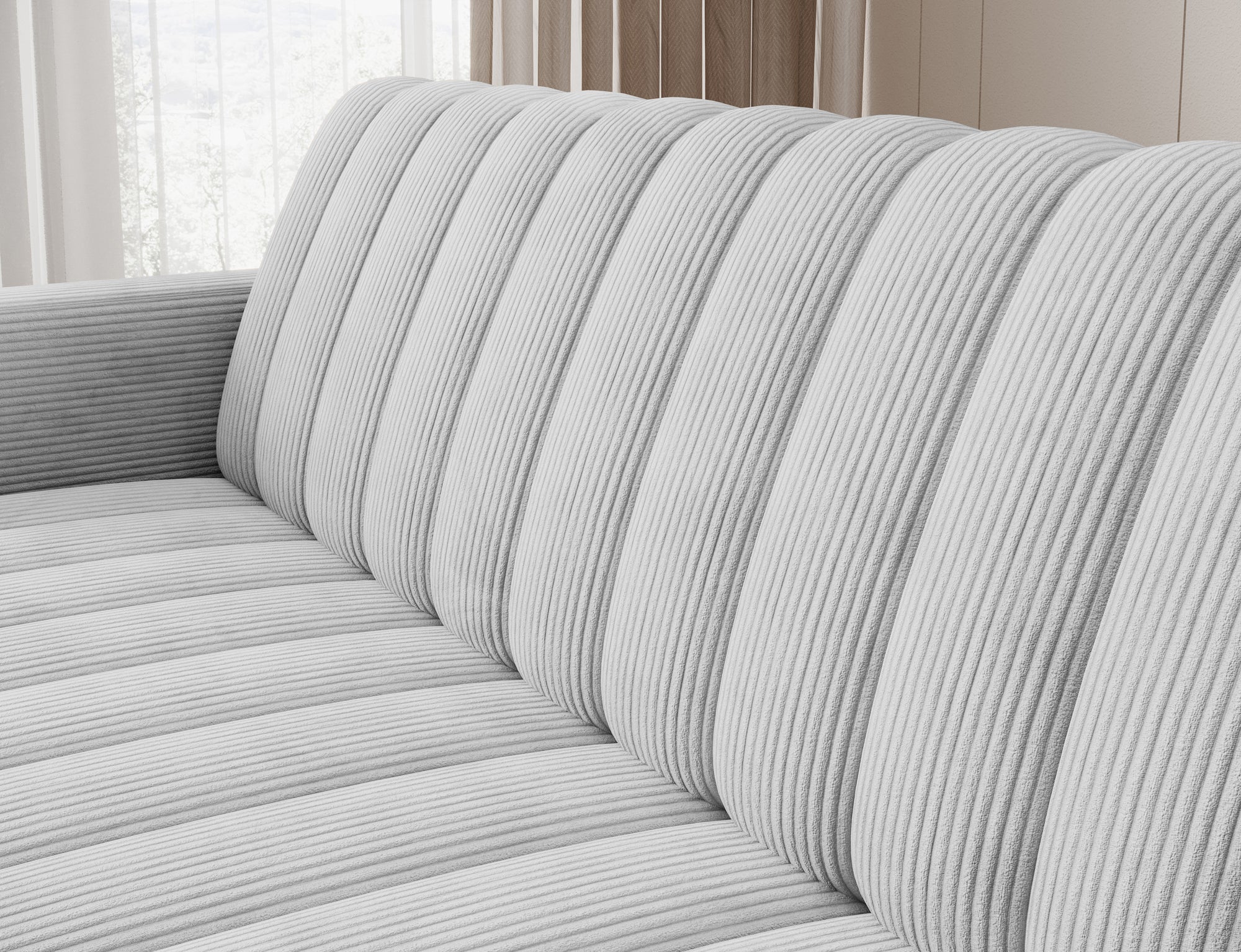 Canapé 3 places convertible avec coffre, système Click-Clack – Marais