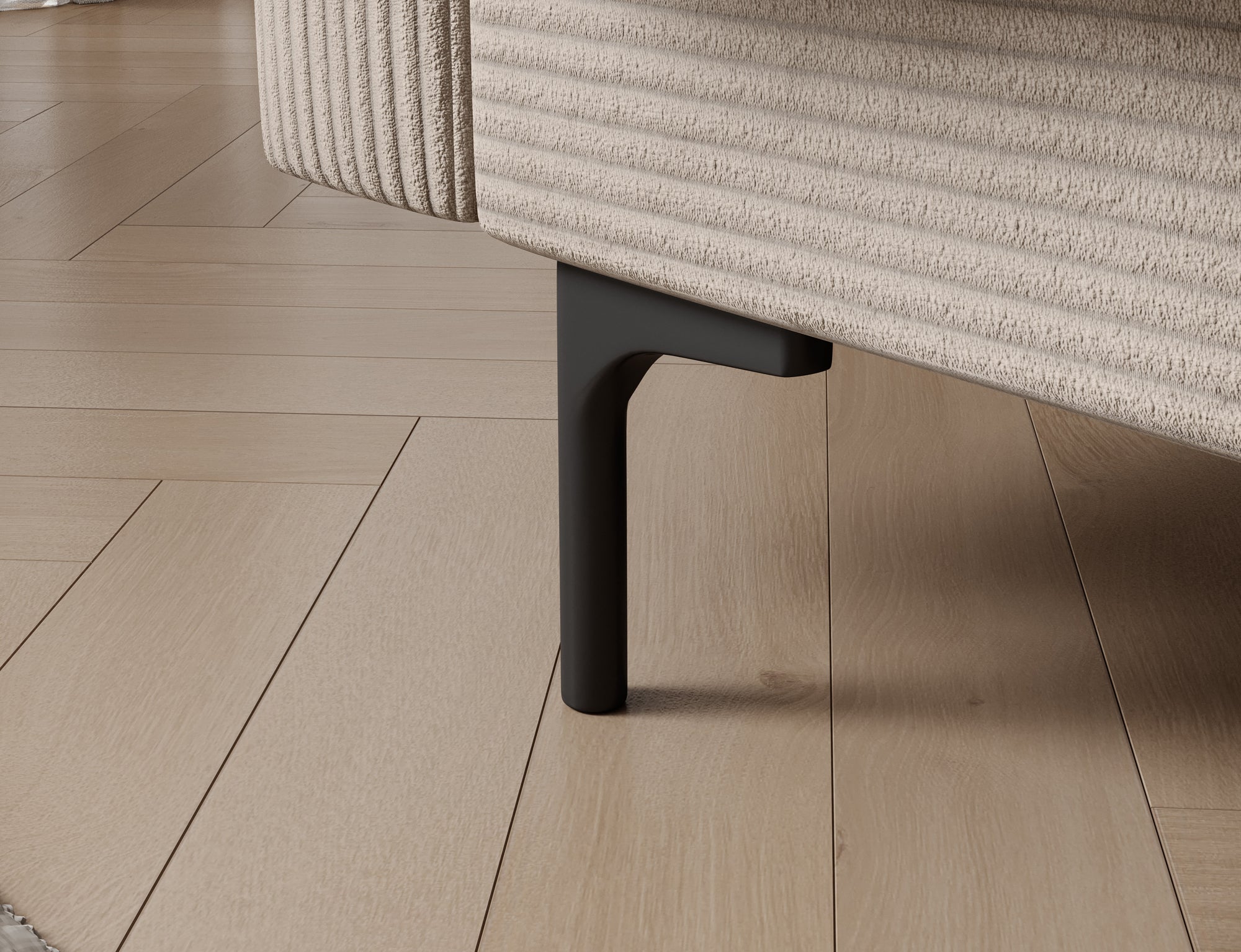 Canapé 3 places convertible avec coffre, système Click-Clack – Marais