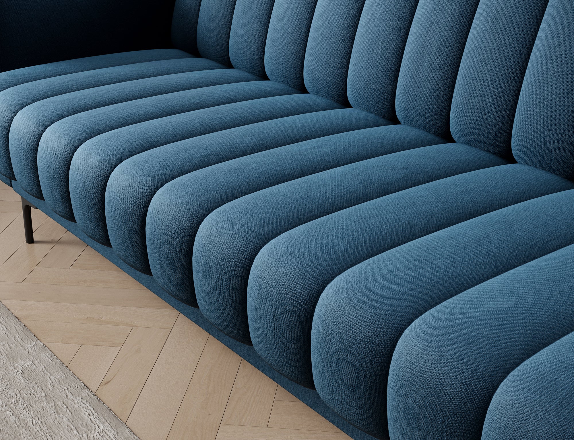 Canapé 3 places convertible avec coffre, système Click-Clack – Marais