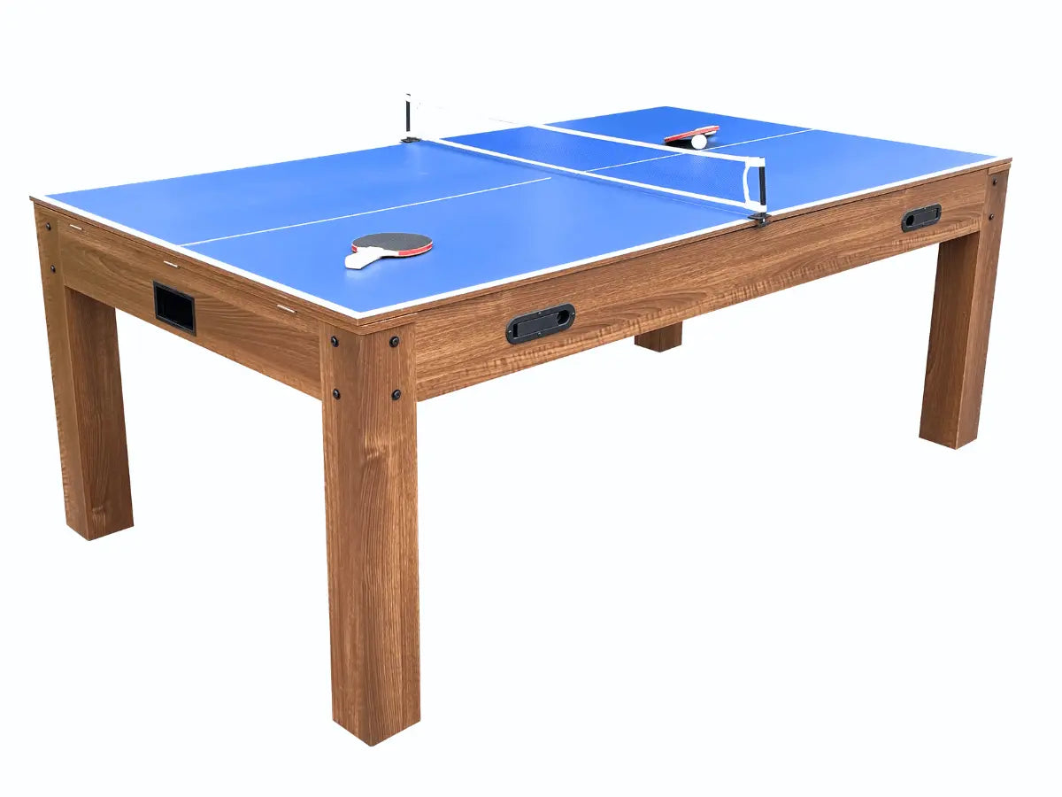 Mesa de comedor Billar Air Hockey y Ping Pong Multijuegos  