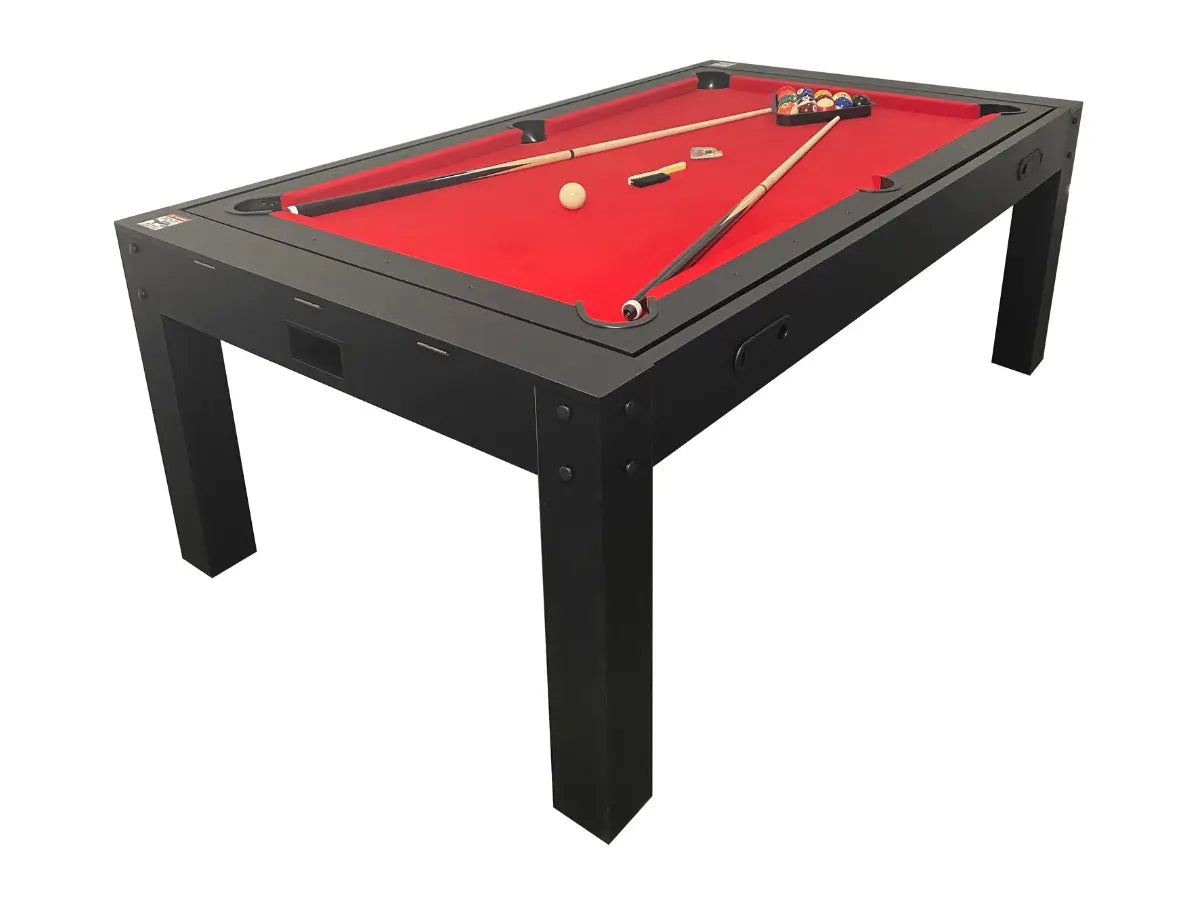 Mesa de comedor Billar Air Hockey y Ping Pong Multijuegos  