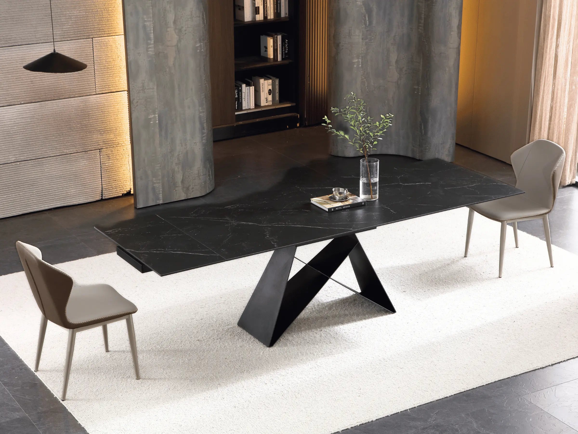 Mesa de comedor extensible Masdar  