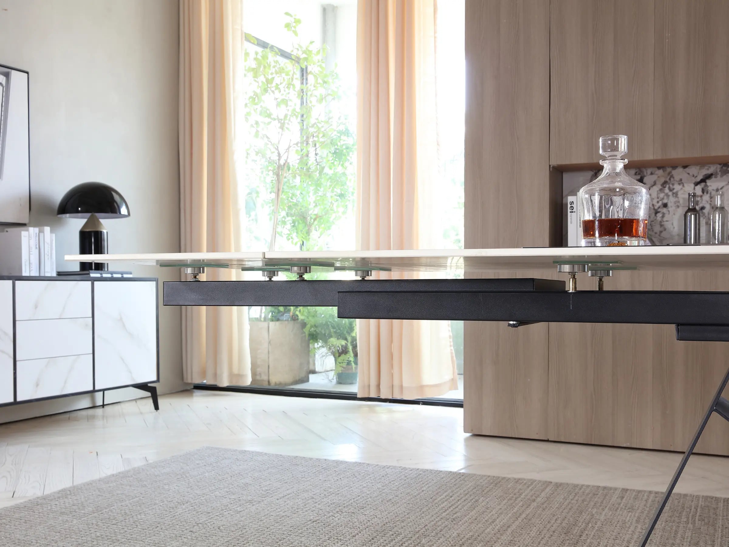 Mesa de comedor extensible Masdar  