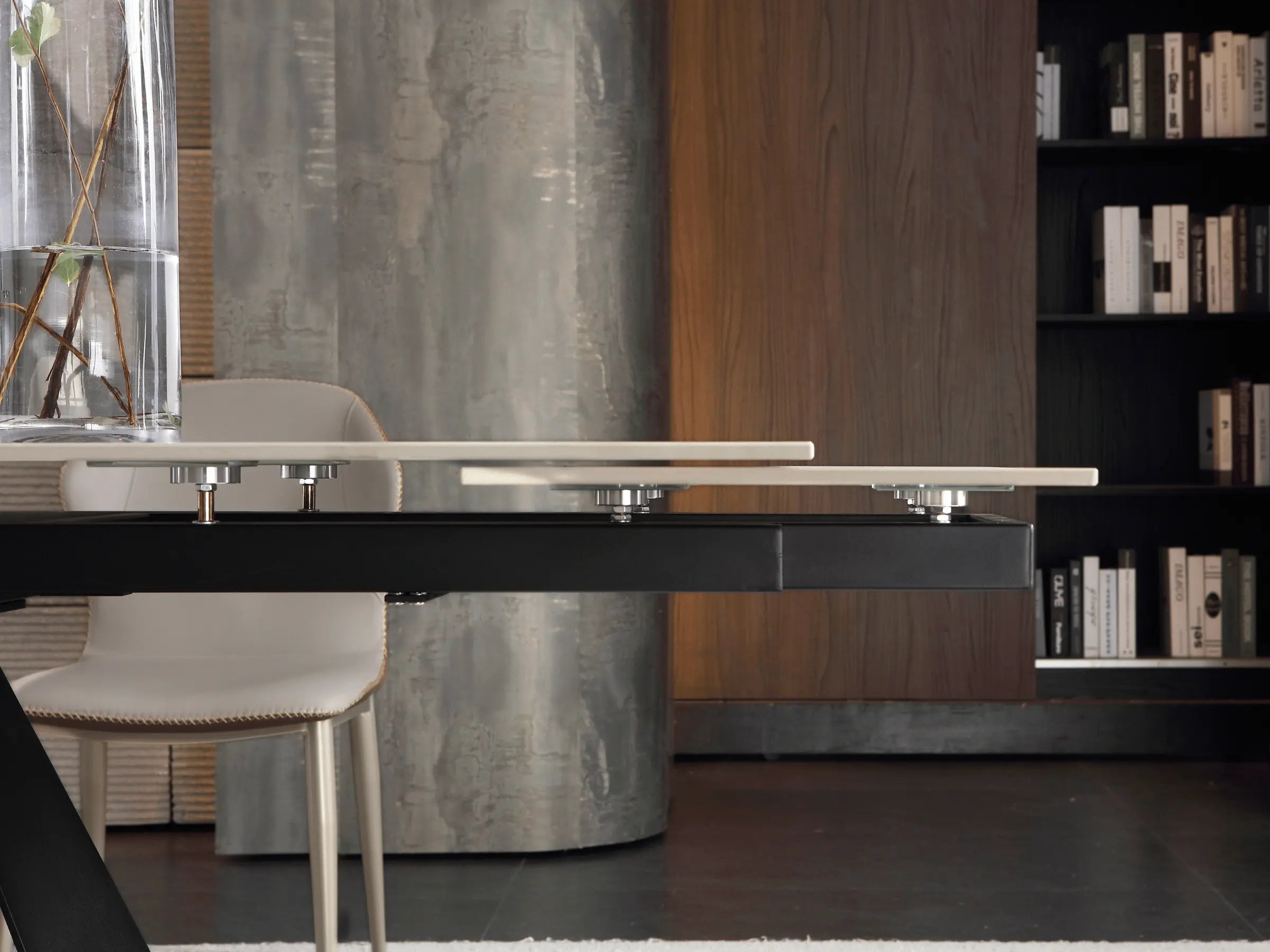 Mesa de comedor extensible Masdar  