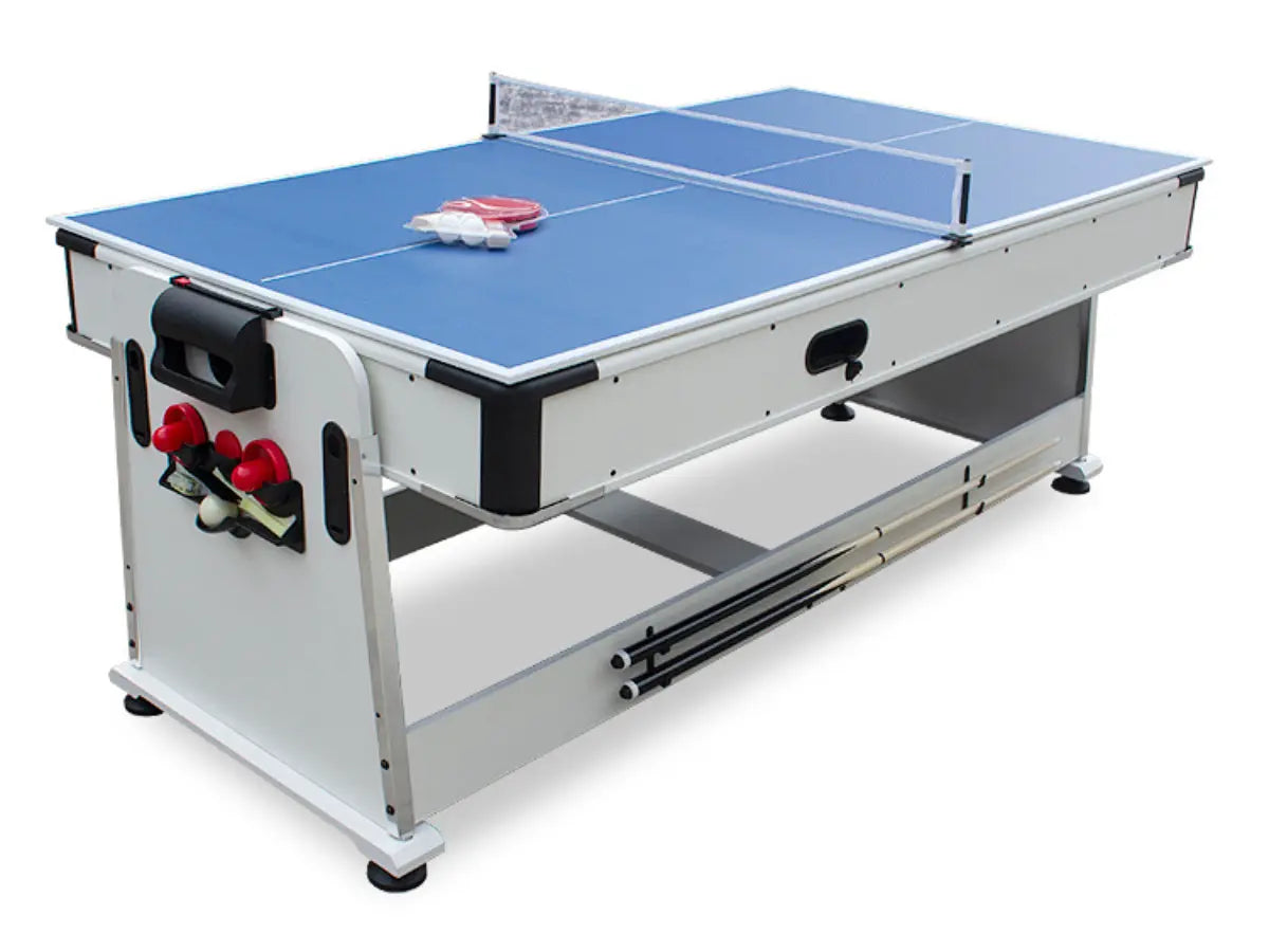 Mesa multijuegos billar air hockey ping pong  