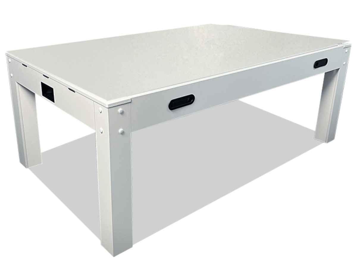 Mesa de comedor Billar Air Hockey y Ping Pong Multijuegos  