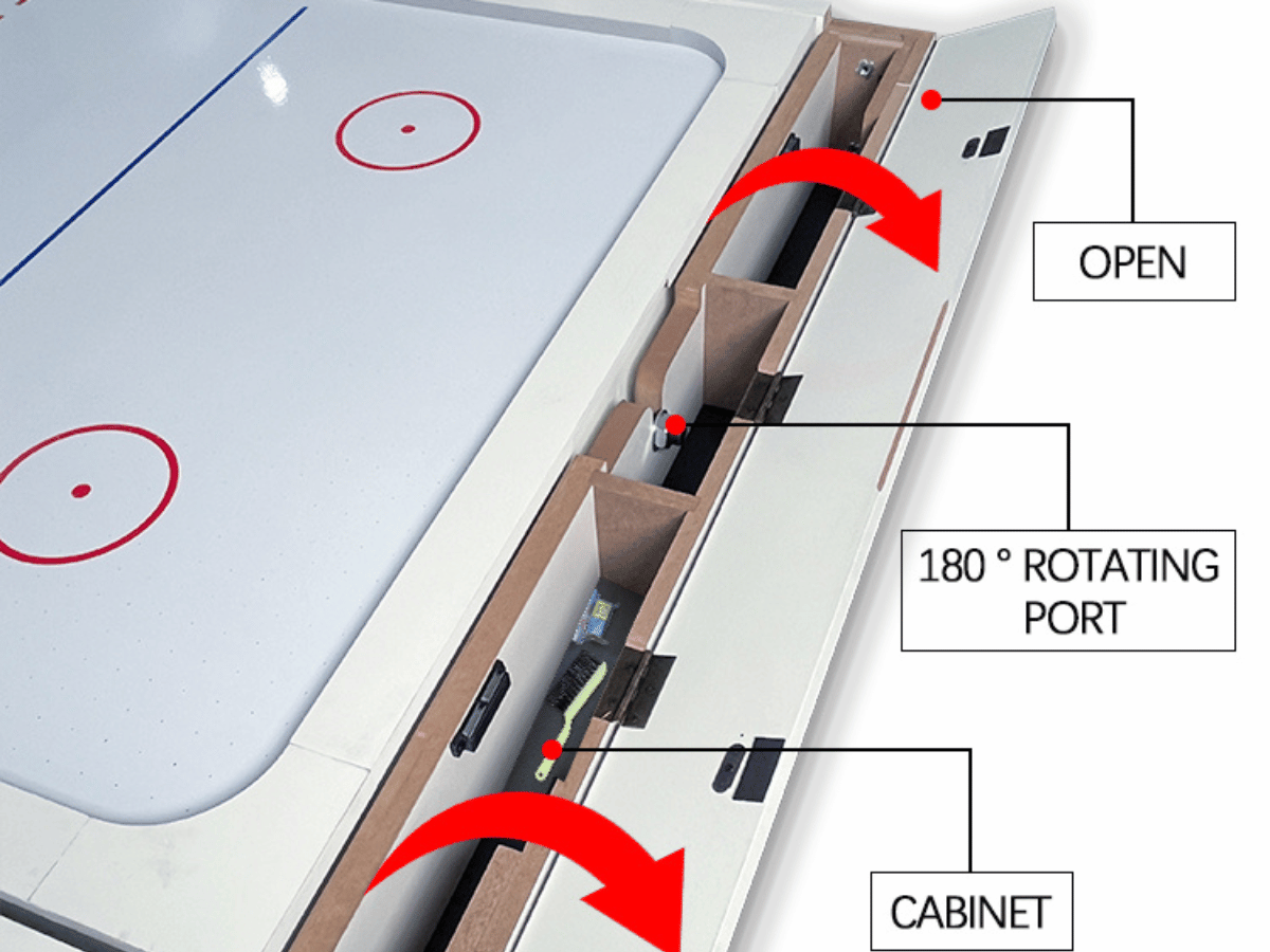 Mesa de comedor Billar Air Hockey y Ping Pong Multijuegos  