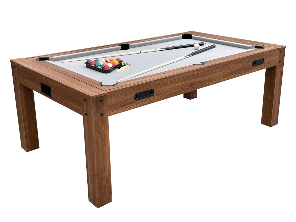 Mesa de comedor Billar Air Hockey y Ping Pong Multijuegos  