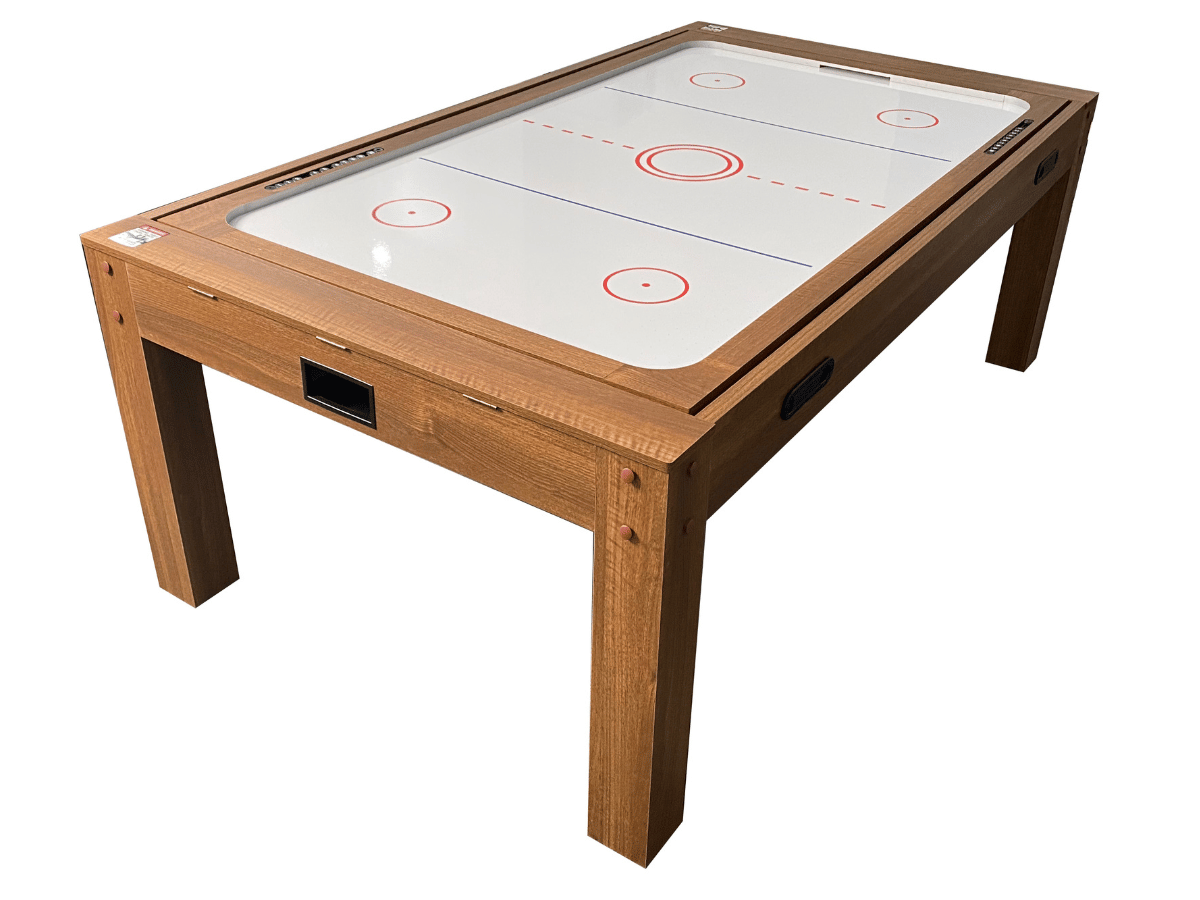 Mesa de comedor Billar Air Hockey y Ping Pong Multijuegos  