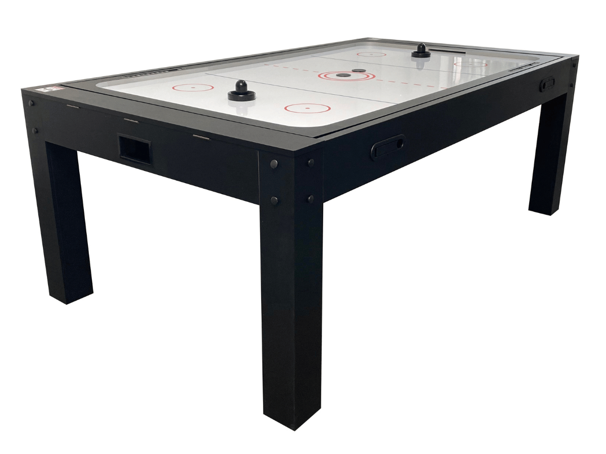 Mesa de comedor Billar Air Hockey y Ping Pong Multijuegos  