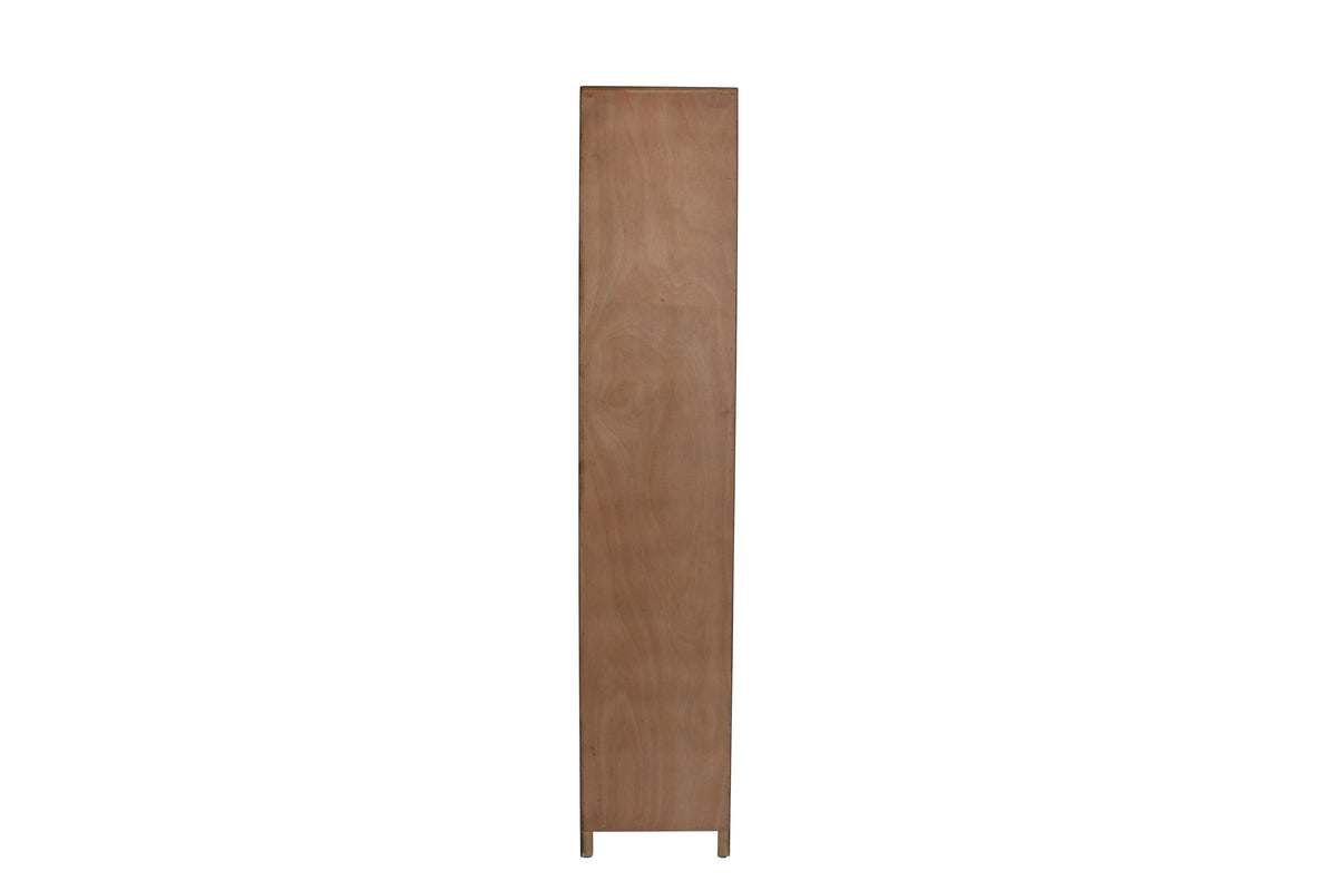 Authentique casier à vin BODEGA 190cm casier à bouteilles en bois de pin naturel tiroirs