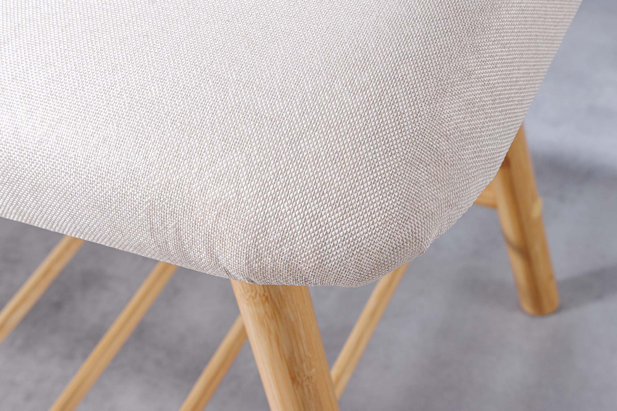 Banc à chaussures élégant ZEN-BO Banc étagère en bambou beige naturel 90 cm avec espace de rangement
