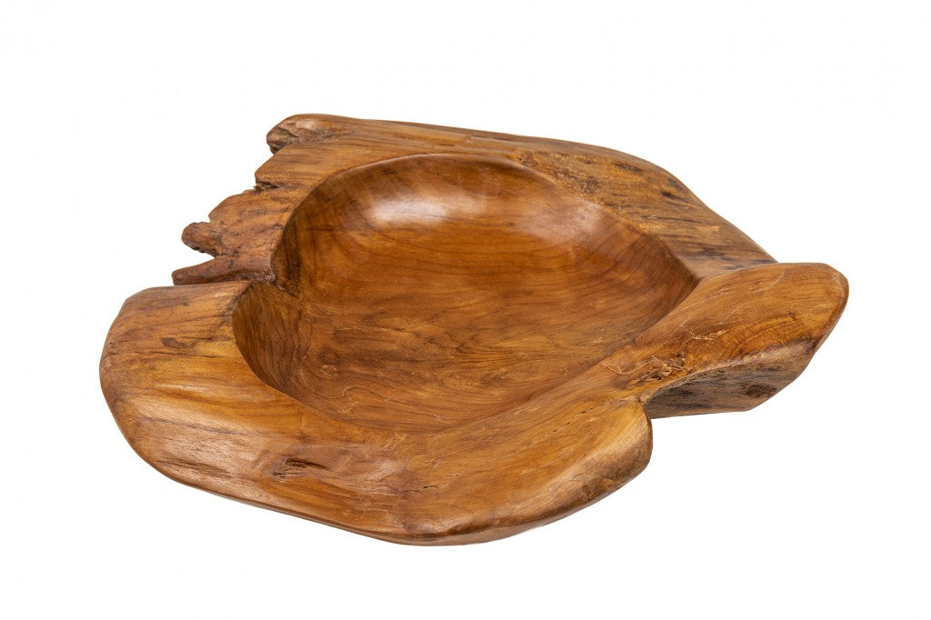Bol massif NATURE ROOT 50cm bois de racine de teck naturel