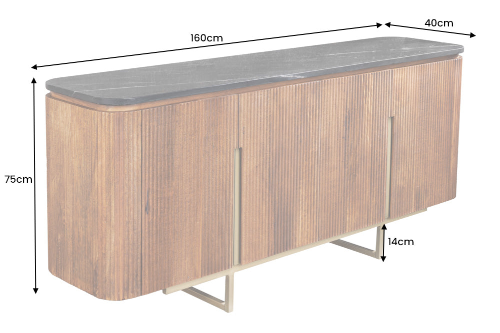 Dimensions de la table