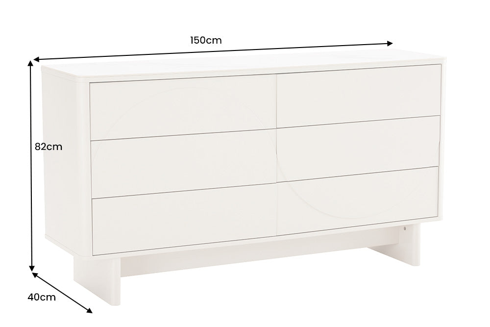 Dimensions de la table