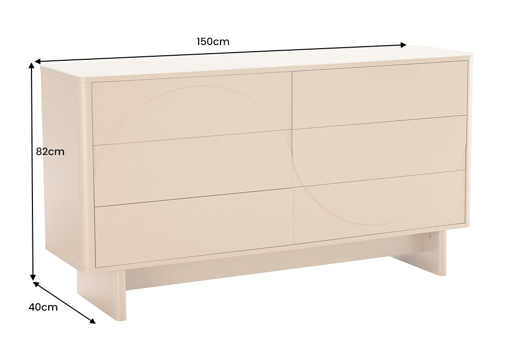 Dimensions de la table