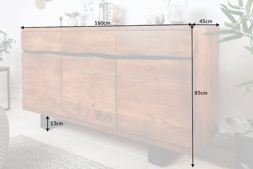 Dimensions de la table
