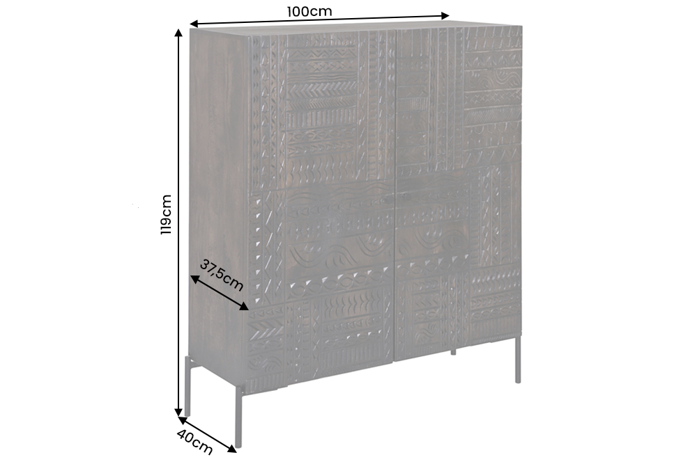 Dimensions de la table
