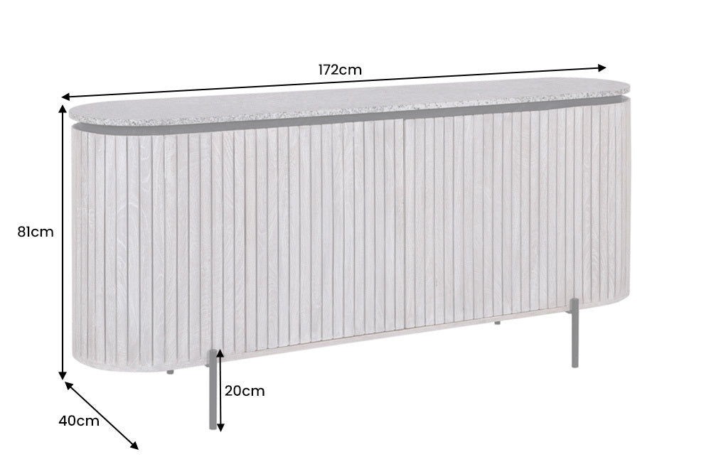 Dimensions de la table