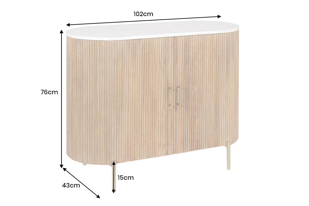 Dimensions de la table