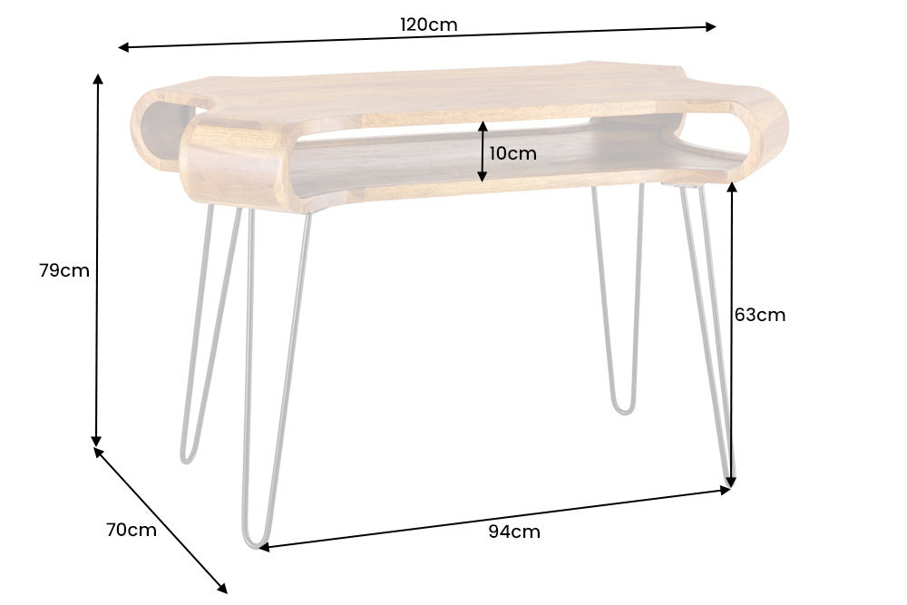 Dimensions de la table