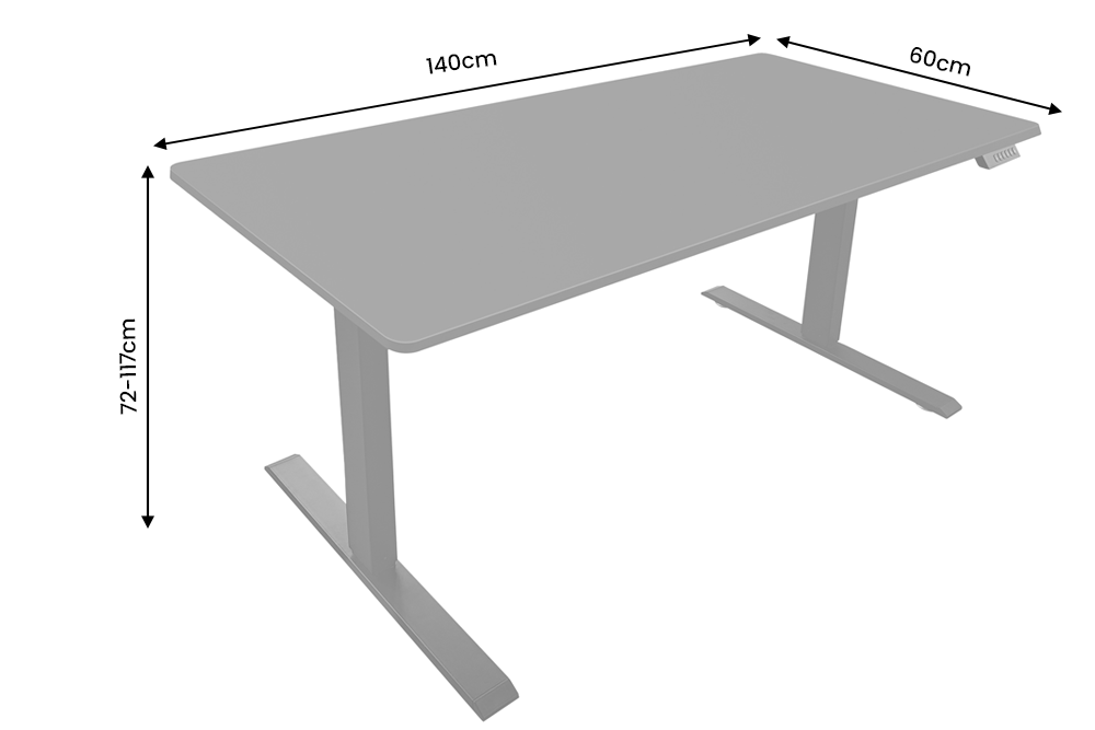Dimensions de la table