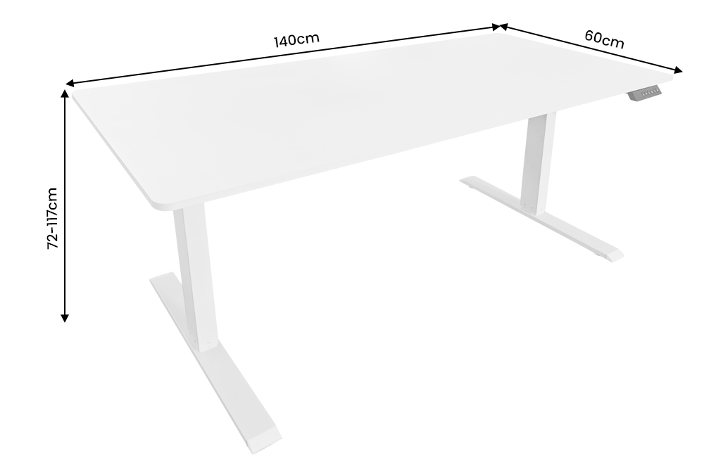Dimensions de la table