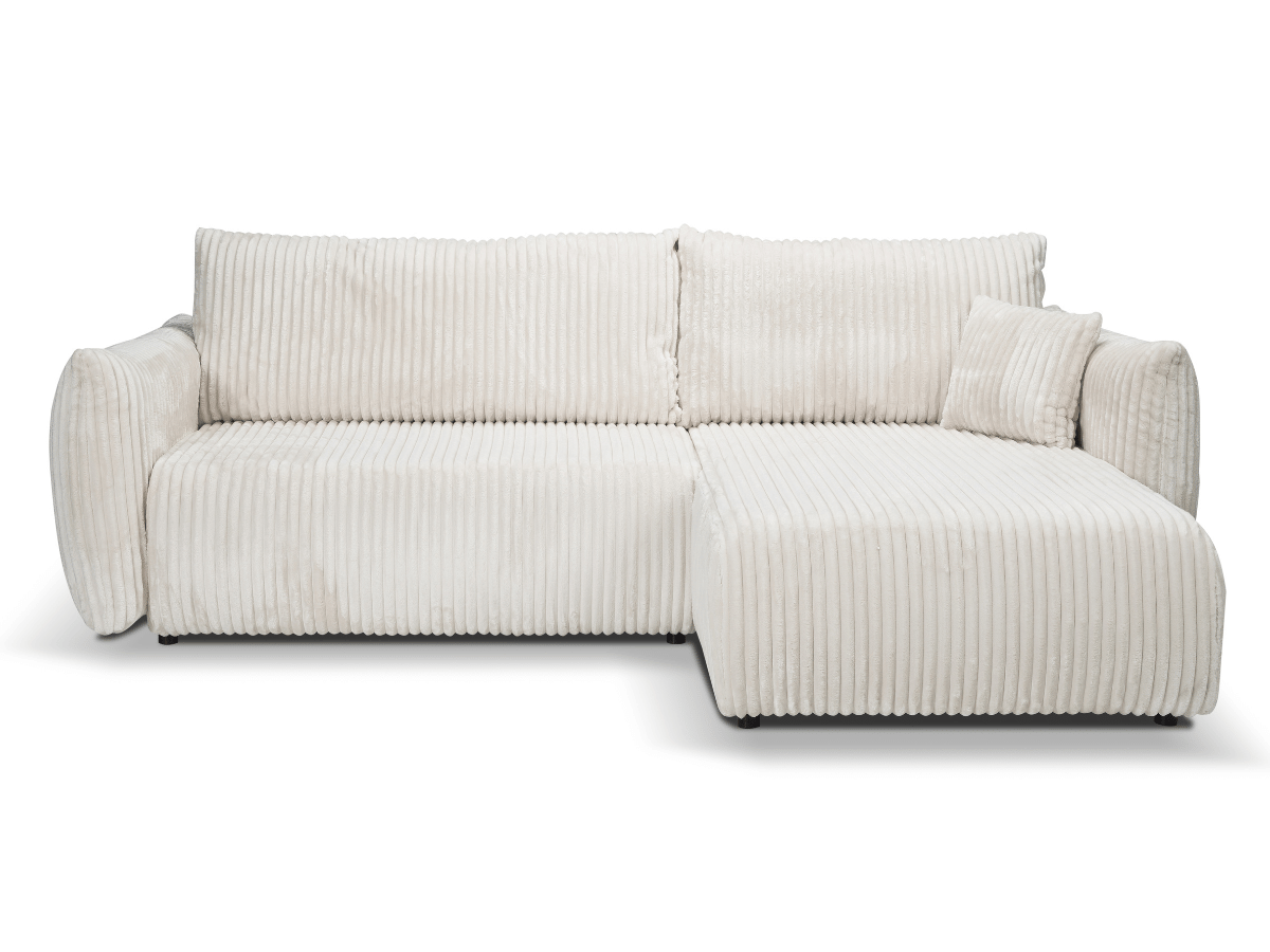 Canapé d'angle convertible avec coffre de rangement – RASPAIL