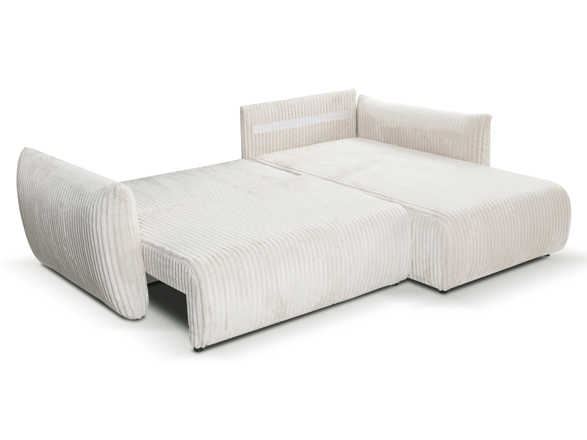 Canapé d'angle convertible avec coffre de rangement – RASPAIL