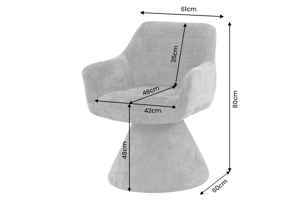 Dimensions de la table