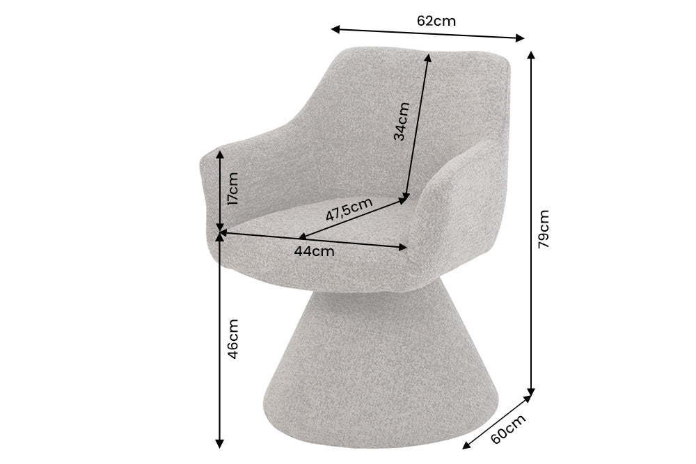 Dimensions de la table