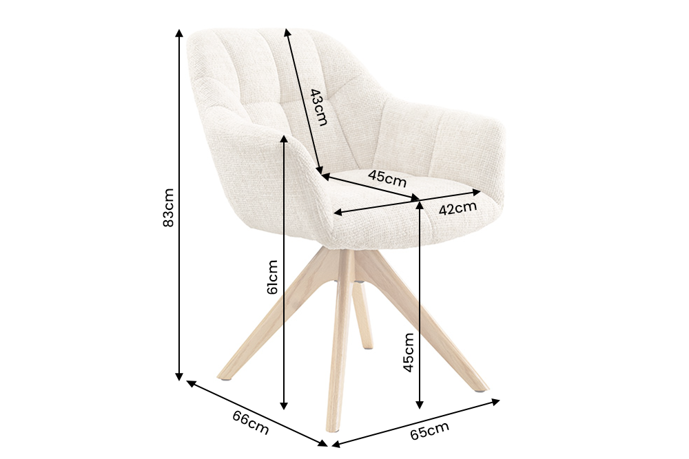 Dimensions de la table