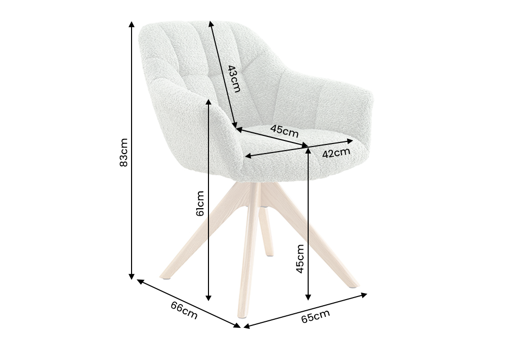 Dimensions de la table