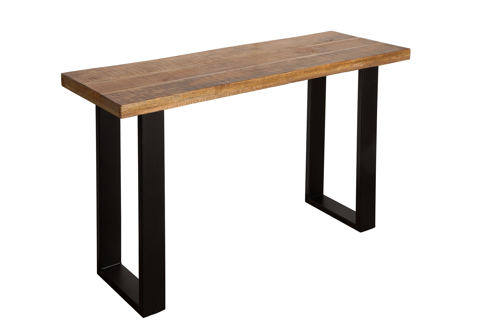 Consola de diseño IRON CRAFT 115cm en madera de mango y hierro